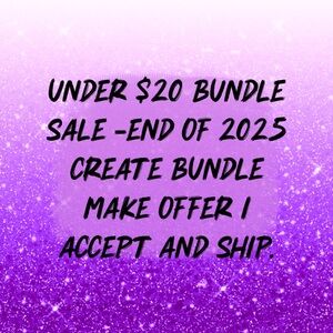 Purple Glitter Sale Announcement